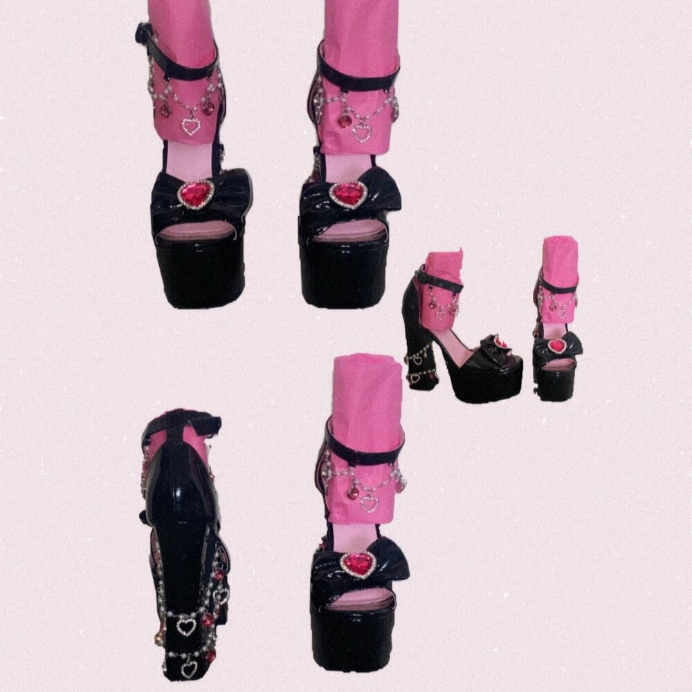 Loving Revelation Platform Heels from @dollskill 💘